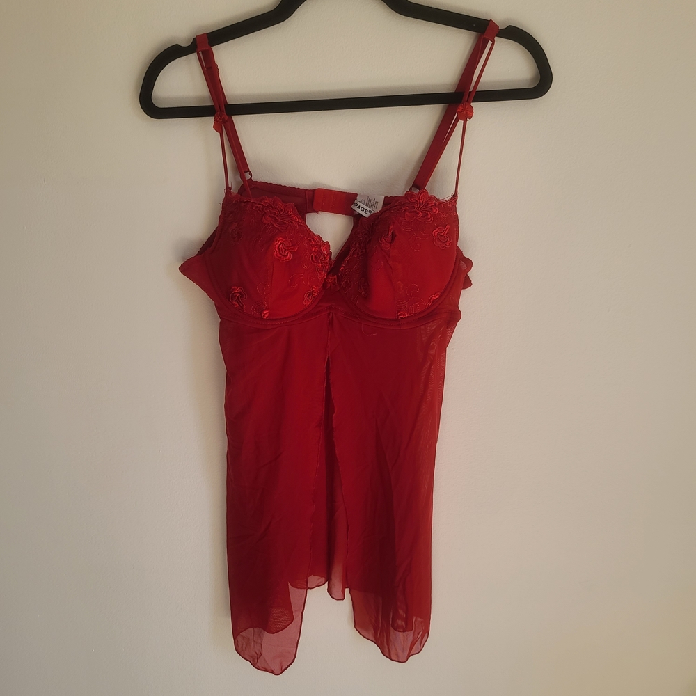 Rampage Red Lace Chemise🌹